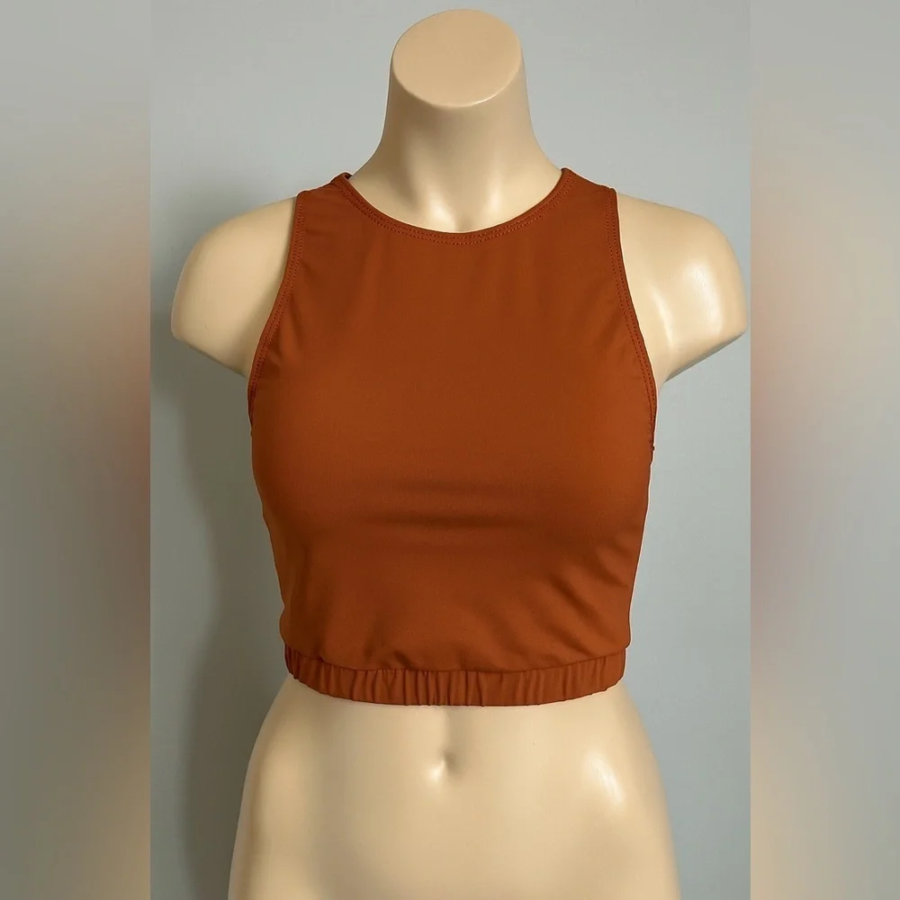 Fashion Nova Rust Crop Swim Top‎ – NWT, Various Sizes